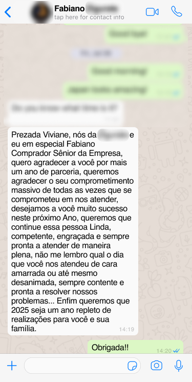 Depoimento WhatsApp 2