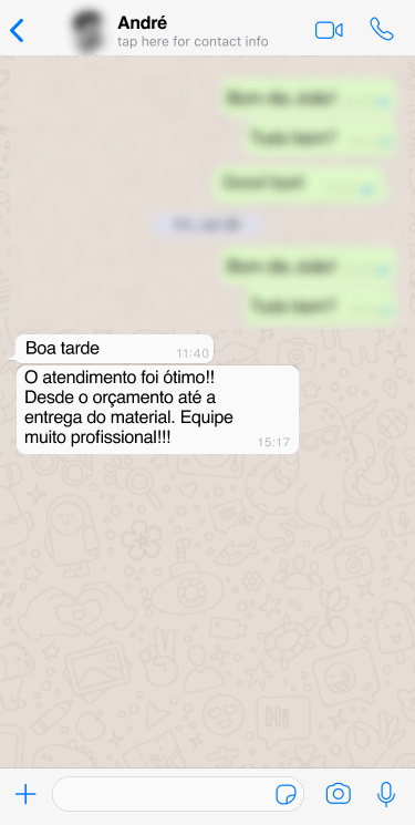 Depoimento WhatsApp 1