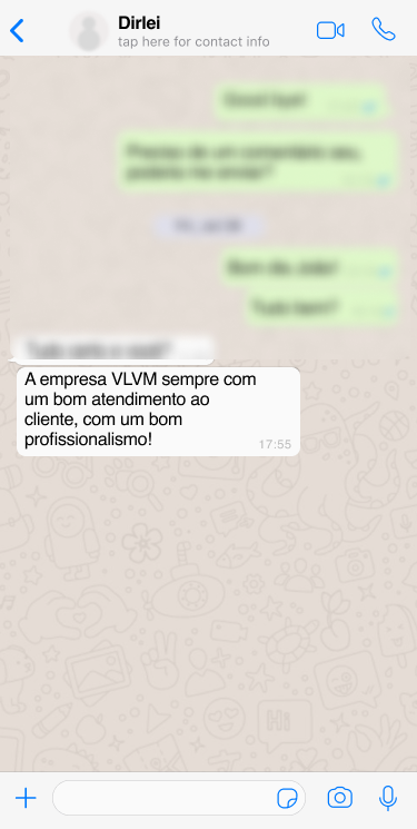 Depoimento WhatsApp 5